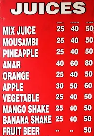 Bhutani Juices & Shakes menu 2