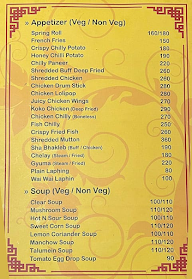 Koko Cafe menu 2