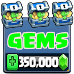 Cover Image of Unduh Gems & Chest for Clash Royale New 2.5 APK