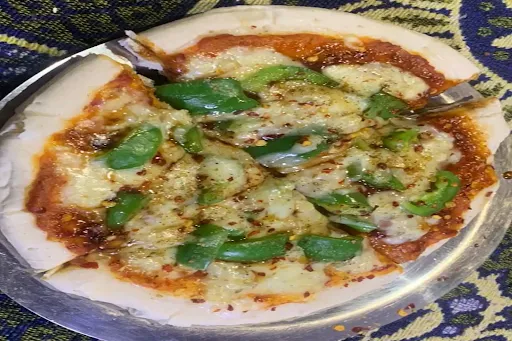 Spicy Honey Capsicum Cheese Pizza [8 Inches]