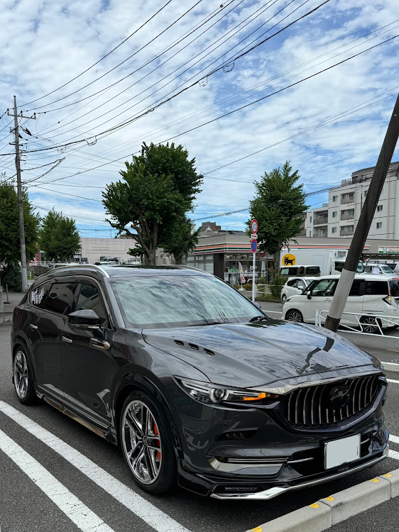 CX-8のヌルテカ最高❗️・気分も上げ上げ♪に関するカスタム事例の投稿画像1枚目