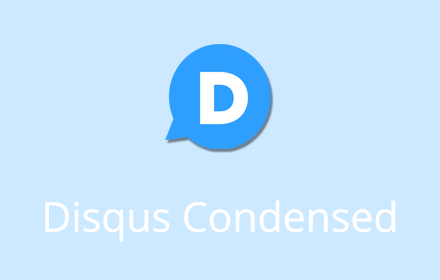 Disqus Condensed small promo image