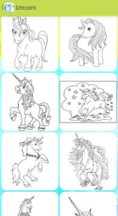Unicorn Coloring Book Kids(圖2)-速報App