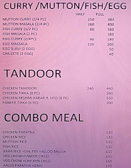 Tawa Aur Tandoor menu 2