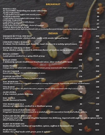 The Spicy River Rishikesh menu 