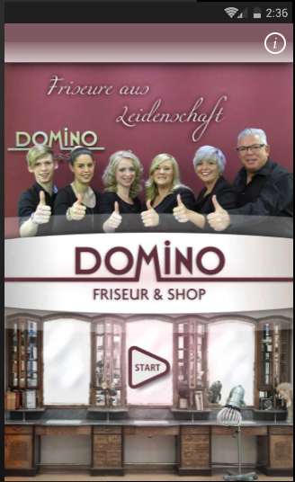 Domino Friseur &amp; Shop Screen 3