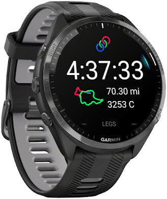 Garmin Forerunner 965 GPS Smartwatch - 47mm, Carbon Gray DLC Titanium Bezel, Black Case alternate image 5