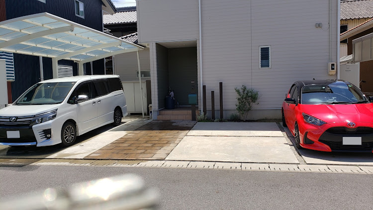 ヤリスの名港トリトン・赤い橋コラボ・赤い車・晴天ショット・洗車した！に関するカスタム事例の投稿画像8枚目
