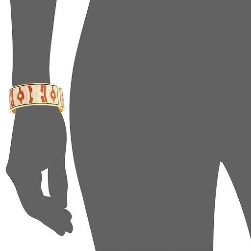 Title 4, Enamel Hand Beauty Good Luck 18K Real Gold Plat...