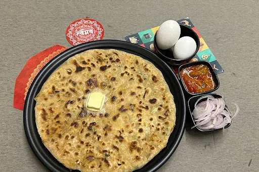 Egg Pyaaz Paratha
