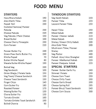 Jassi Veg Restaurant And Bar menu 1