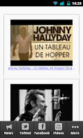 Fan de Johnny Hallyday Screenshot