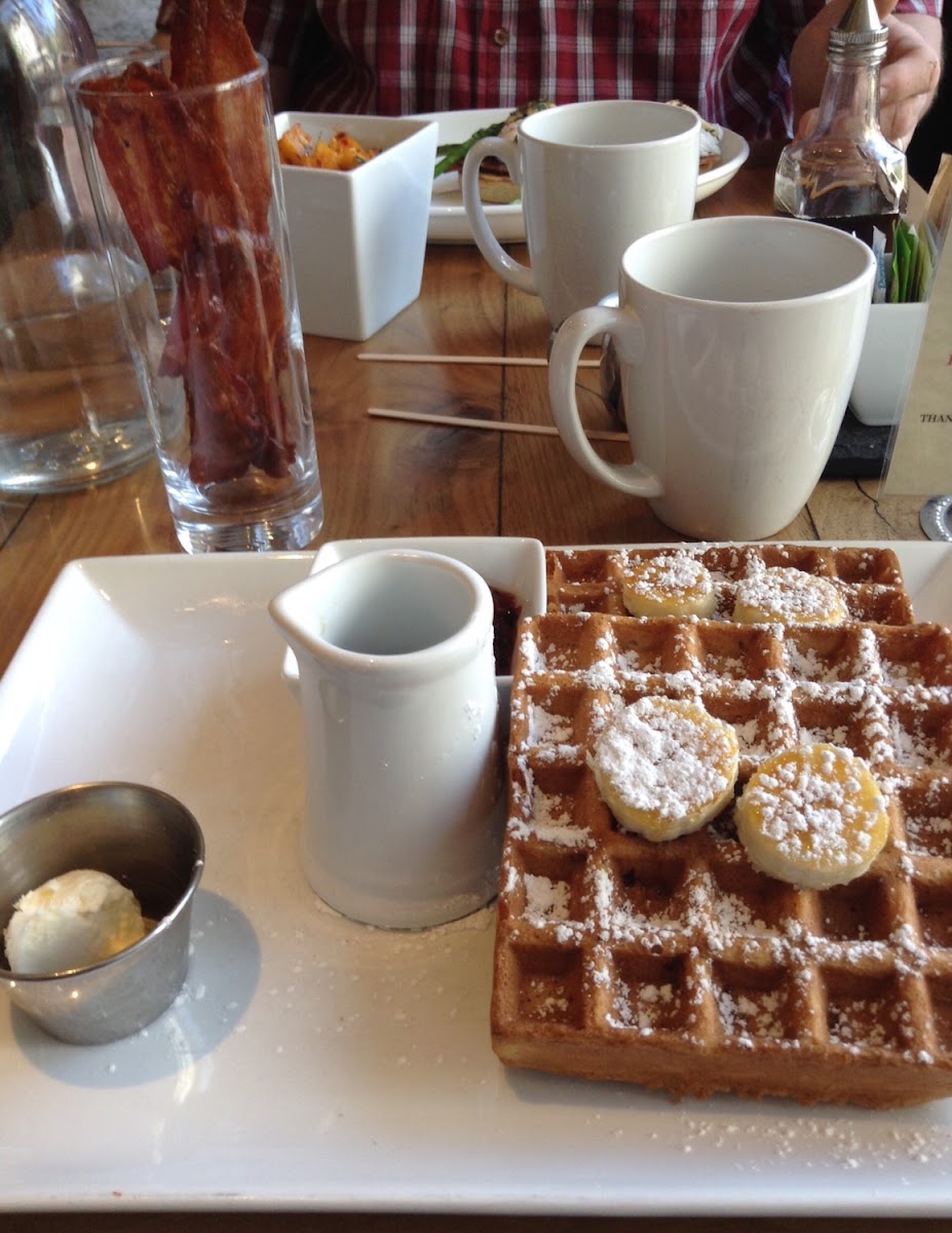 Waffles and ginger syrup, oh my...