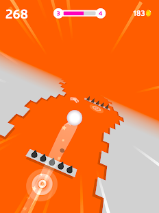 Rapid Roller - Minimalistic color road Screenshot