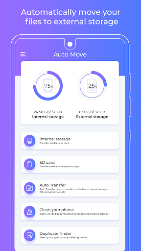 Auto Transfer To Sd Card