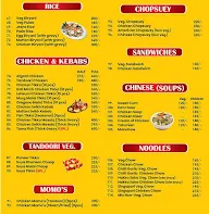 Juneja's Fast Food menu 2