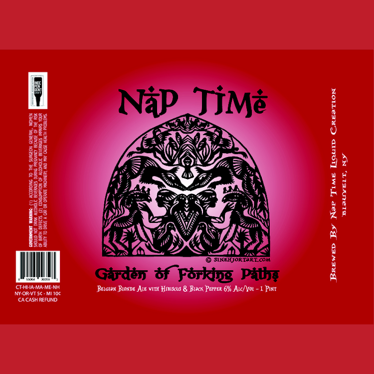 Logo of Nap Time Liquid Creation Garden of Forking Paths