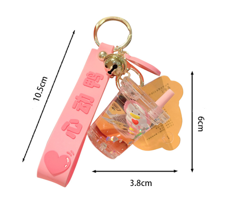 Title 1, Fashionable and Simple Acrylic Pendant Keychain...