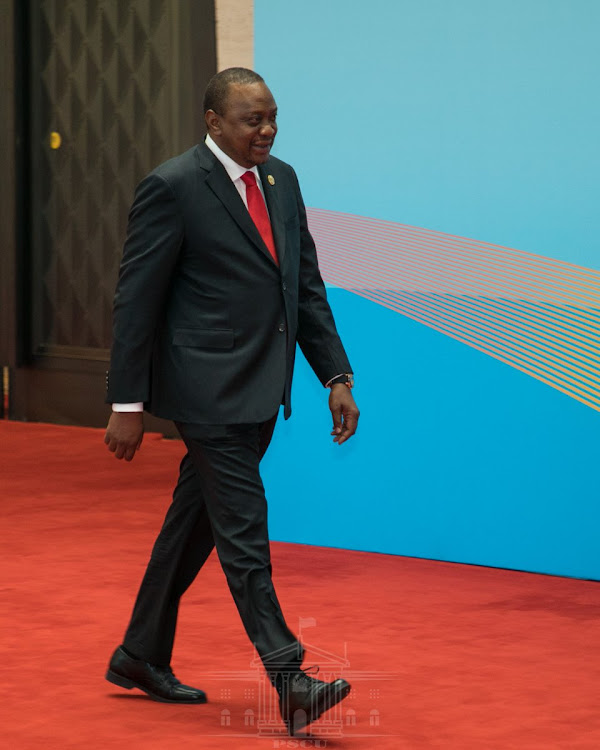 President Uhuru Kenyatta on Saturday, April 27, 2019