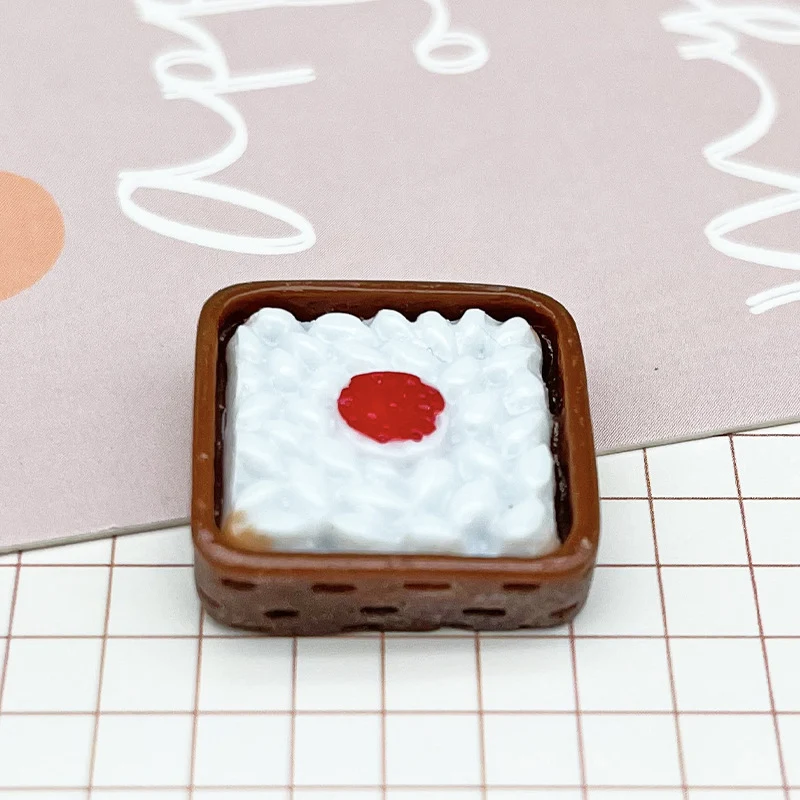 Gesimuleerde Miniatuur Voedsel Spel Mini Koelkast Sticker – Stimuleert fantasie en creativiteit, leuk voor rollenspellen.