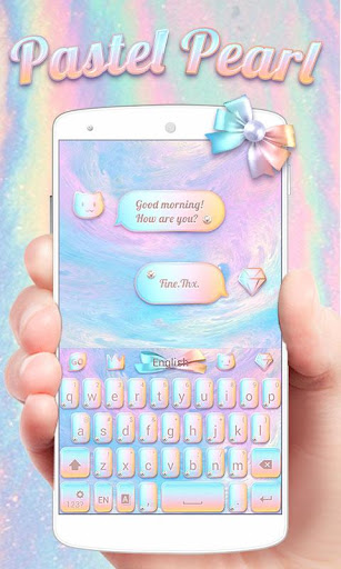 Pastel Pearl GO Keyboard Theme