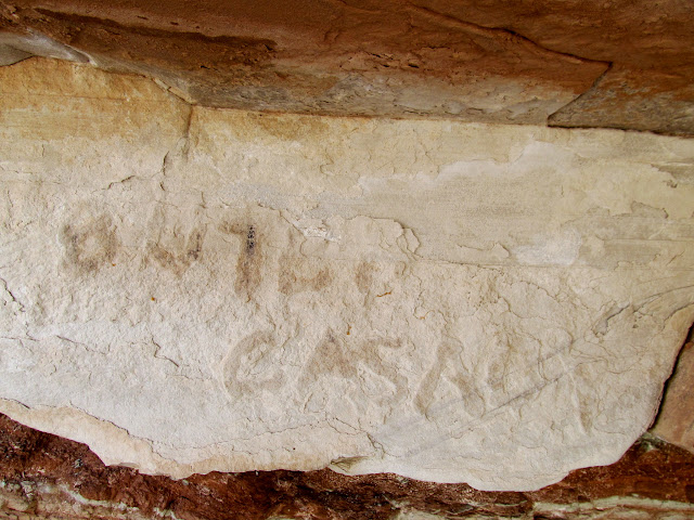 Butch "Casady" inscription, taken in 2018