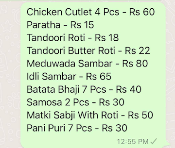 Biryani Darbar menu 