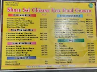 Shree Sai Chaines Fast Food menu 2