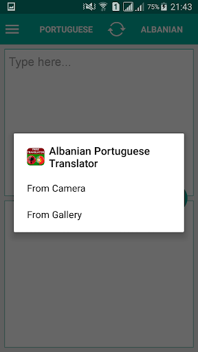 Albanian Portuguese Translator - v2.0.3
