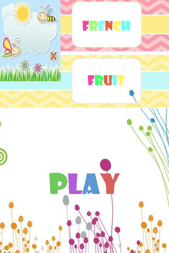 Learn French Fruits Game