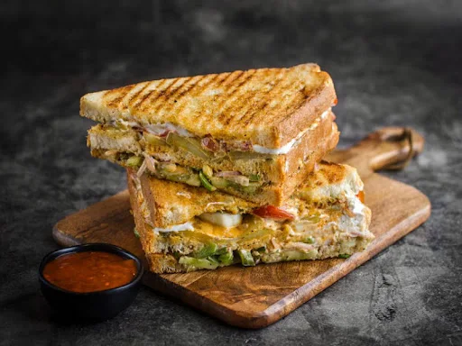 Veg Tandoori Tadka Grilled Sandwich