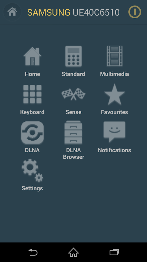    Smart TV Remote for Samsung TV- screenshot  