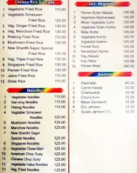 New Shanthi Sagar menu 7