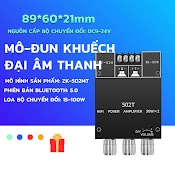 Bảng Mạch Khuếch Đại Bộ Thu Âm Thanh Bluetooth 5.0, Mô - Đun Khuếch Đại Kỹ Thuật Số Công Suất Không Dây