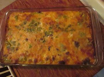 Chile Rellenos Casserole with Pizazz