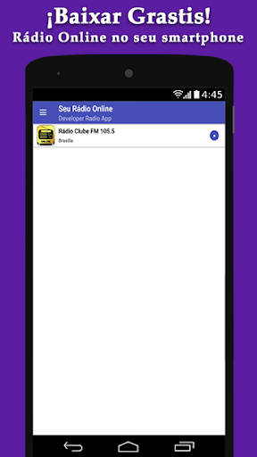 Radio Clube FM 105.5 Brasilia - Radio Online