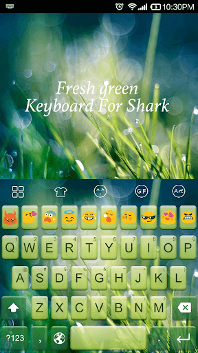 Fresh Green -Emoji Keyboard