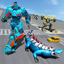 Baixar Futuristic Robot Crocodile Transforming R Instalar Mais recente APK Downloader