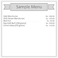 Sargam Sweets menu 1