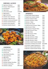 Karobar Kebab's Biryani menu 2