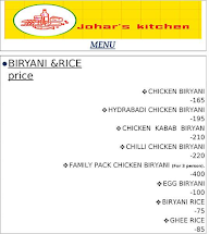 Hungers Kitchen menu 2