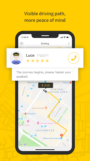 Taxi2Trip.Taxi Car App Download coupon€50 T2T