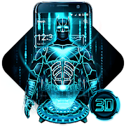 3D Neon Bat Hero Theme 1.1.2 Icon