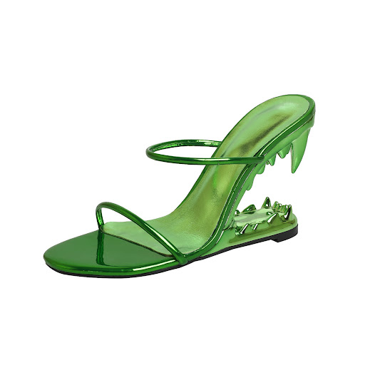 Title 4, Womens Fashion Slope High Heeled Sandals with ...