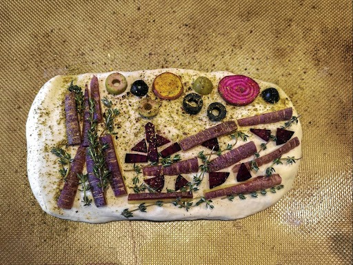 Christoph Hoffman's bread art.