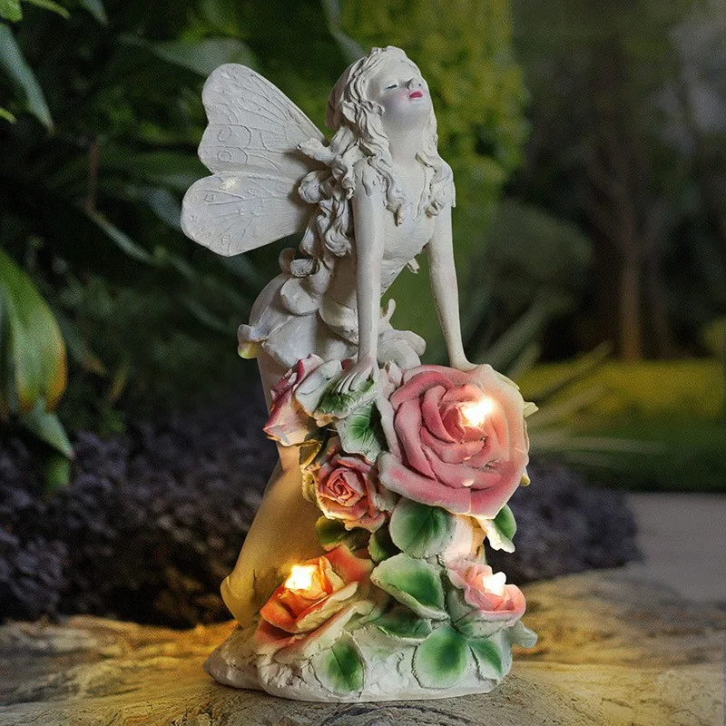 Adornos de estatua de resina FARCENT para decoración del hogar, resistentes y con diseños únicos que embellecen cualquier espacio interior.