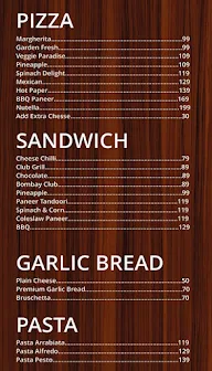 Nest Cafe menu 2