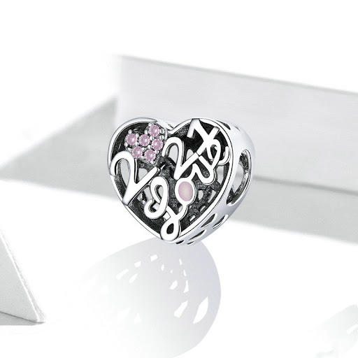 Title 5, New Love Confession S925 Silver Beads Bracelet ...