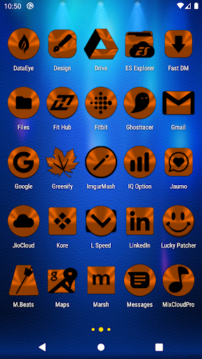 Orange and Black Icon Pack ✨Free✨