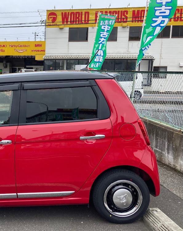 N-ONEの梅雨入り・６月も宜しくお願いします・真横ショット・ホイール交換に関するカスタム事例の投稿画像1枚目